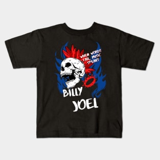 billy joel ll music speaks Kids T-Shirt